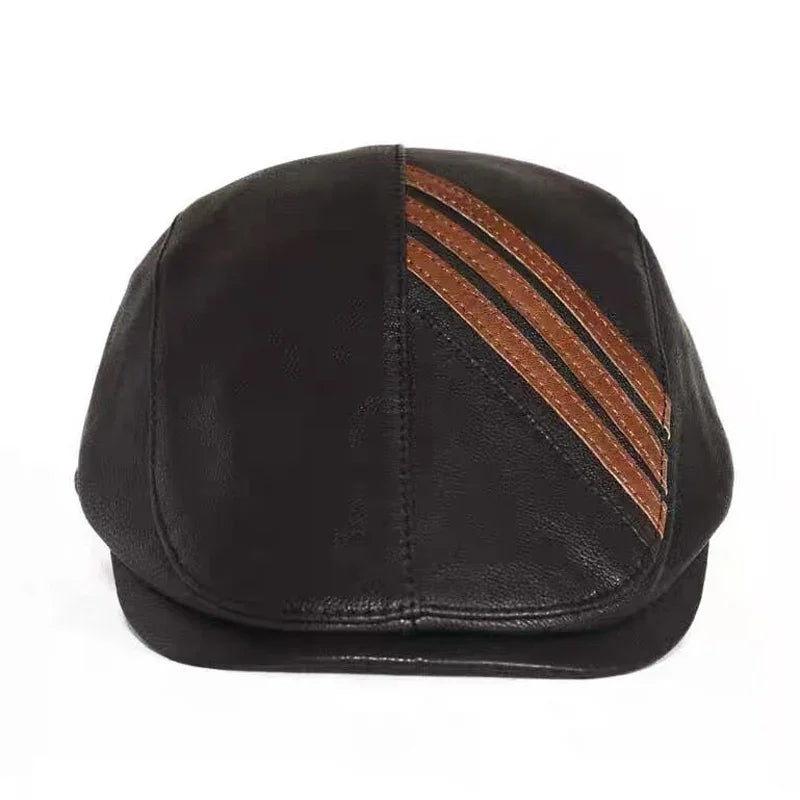 Comayagua Leather Beret — Ear Protection