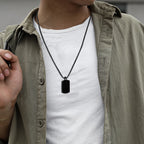 Tulum Dog Tag Necklace