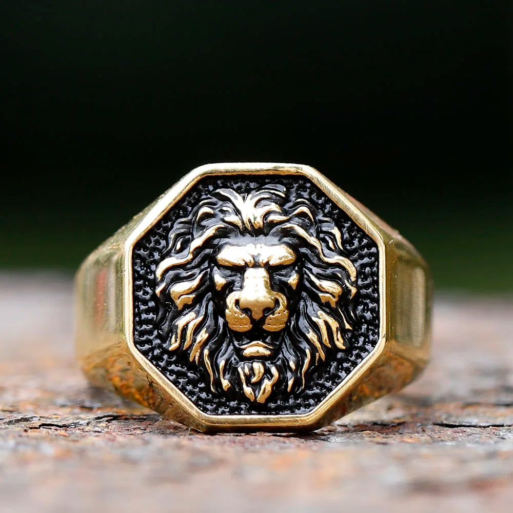 Leon Guard men's signet ring