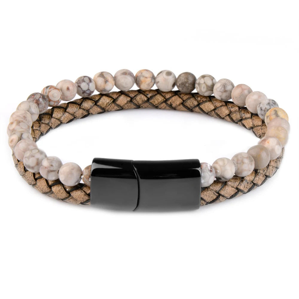Raven Stone Bracelet