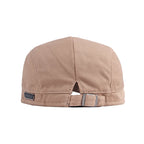 Summer breathable flat cap for men