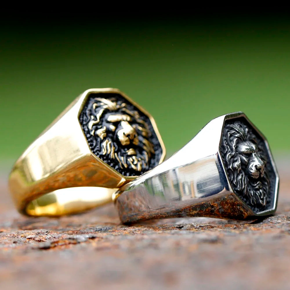 Leon Guard men's signet ring