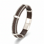 Clunia Chain — Brown Silver
