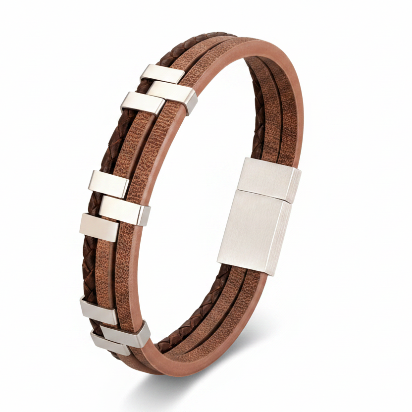Coffee bracelet ângulo 2 — fundo branco