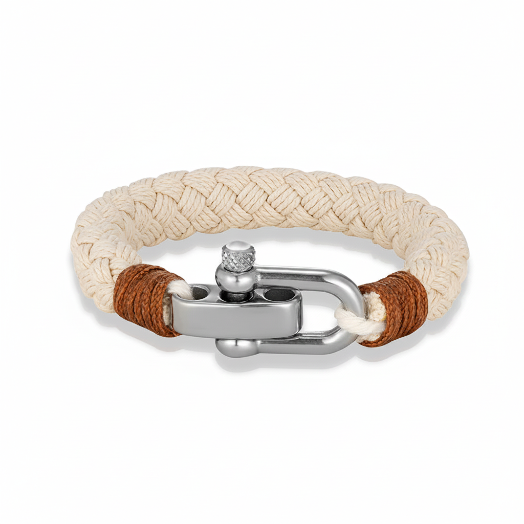 Helios Rope Bracelet — Off-white Hero