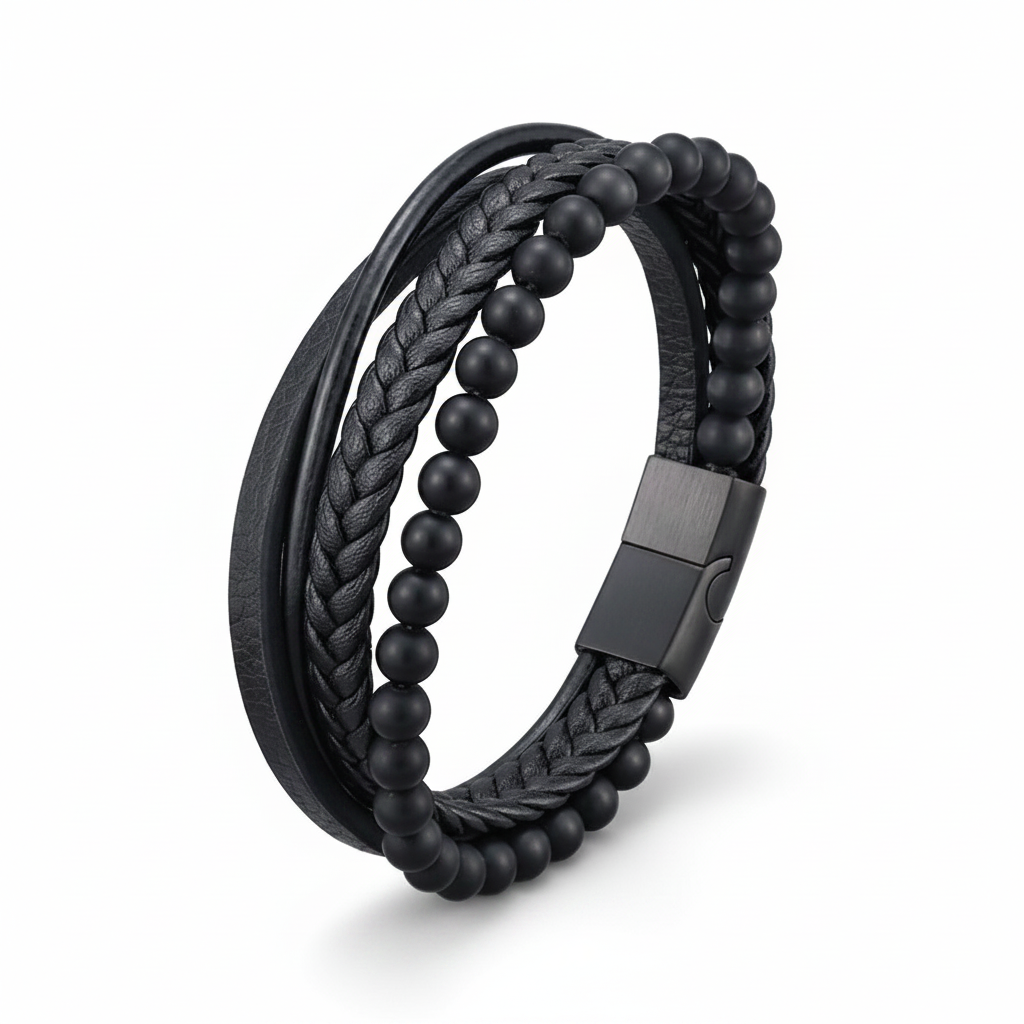 Hero Black Leather