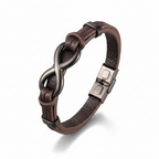 Infinity Luxe Bracelet — Brown Hero