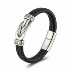 Maracaibo Weave – Hero Black with Steel