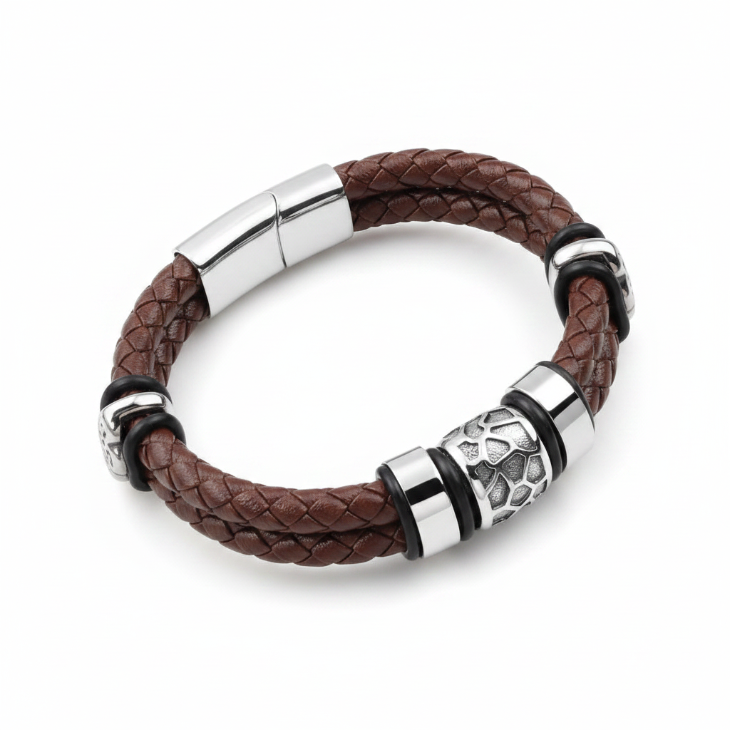 Monthmore Bracelet — Dark Brown Hero