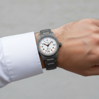 No Pulso — Landmaster White Dual Strap