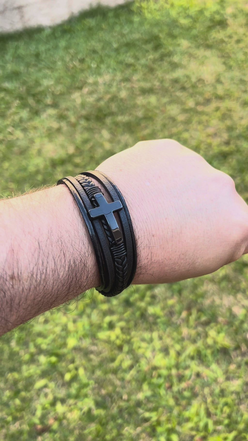 Cross Multicolor Bracelet