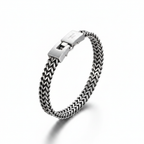 Titan Chain Bracelet — Silver Hero