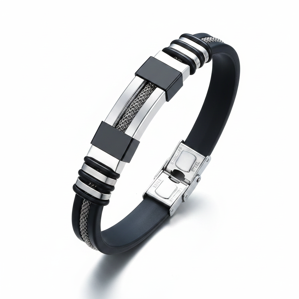 Tiwanaku Steel Bracelet