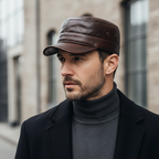 Valdivia Leather Snapback — lifestyle