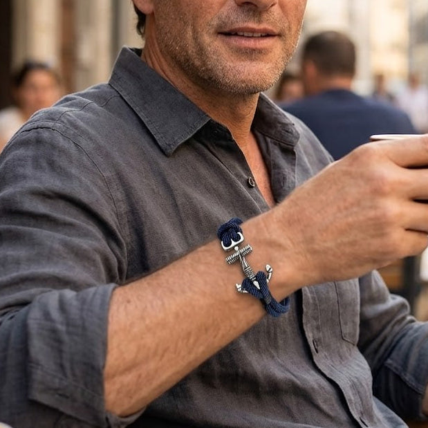 Callao Anchor Rope Bracelet