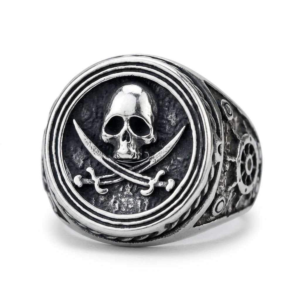 Ravenna Skull Ring