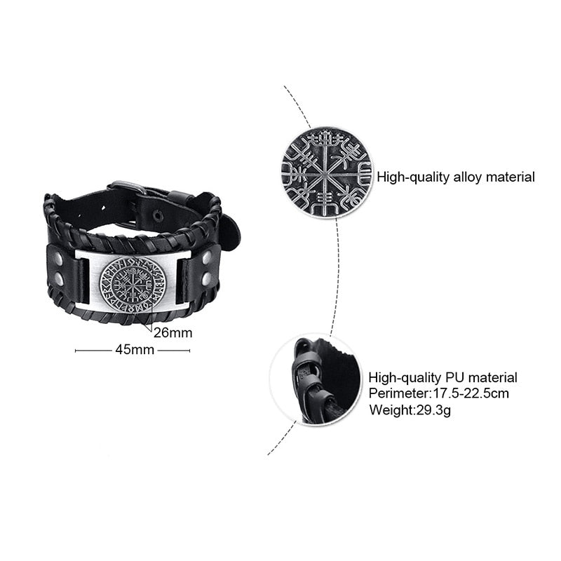 Viking Compass Bracelet
