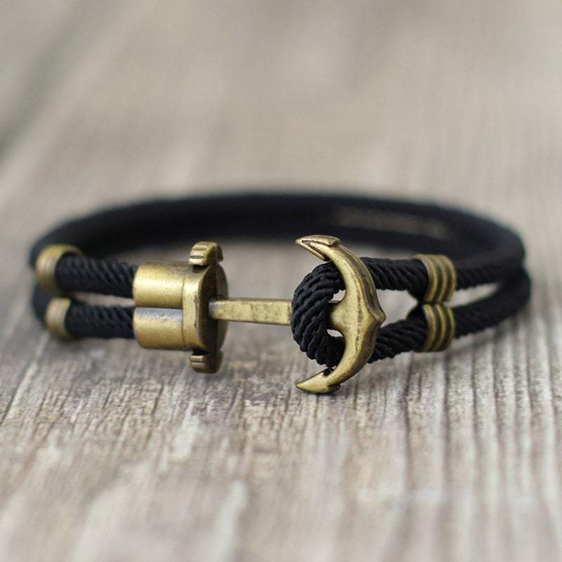 Vintage Anchor Bracelet