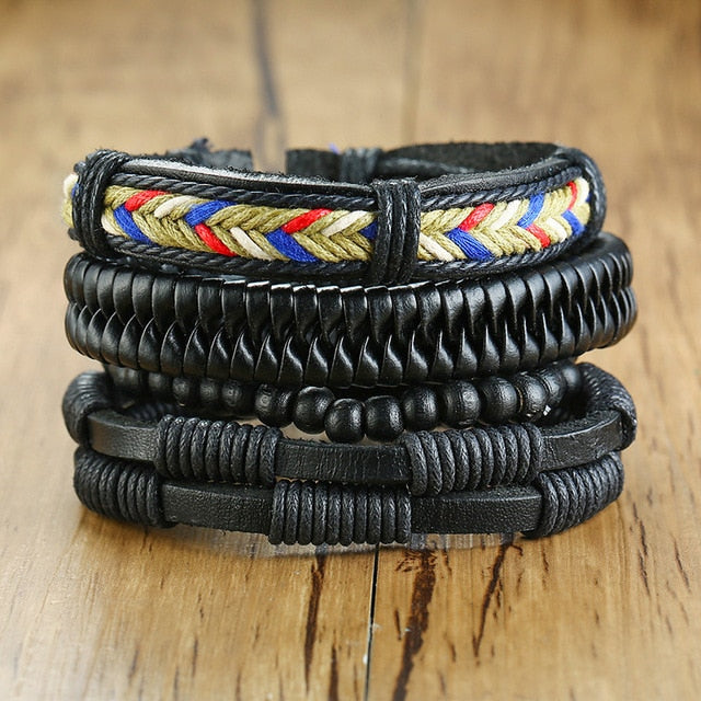 Set 4 Piece Tribal Bracelet