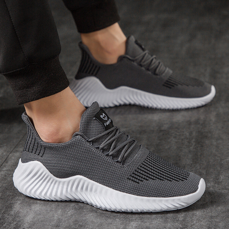 Runner Men's Sneakers - Breathable Lightweight Gym & Casual Shoes