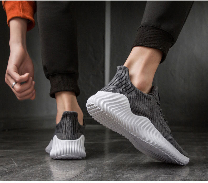 Runner Men's Sneakers - Breathable Lightweight Gym & Casual Shoes