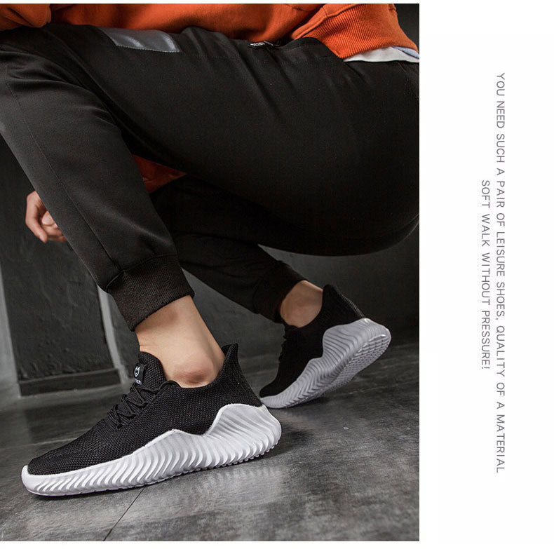 Runner Men's Sneakers - Breathable Lightweight Gym & Casual Shoes