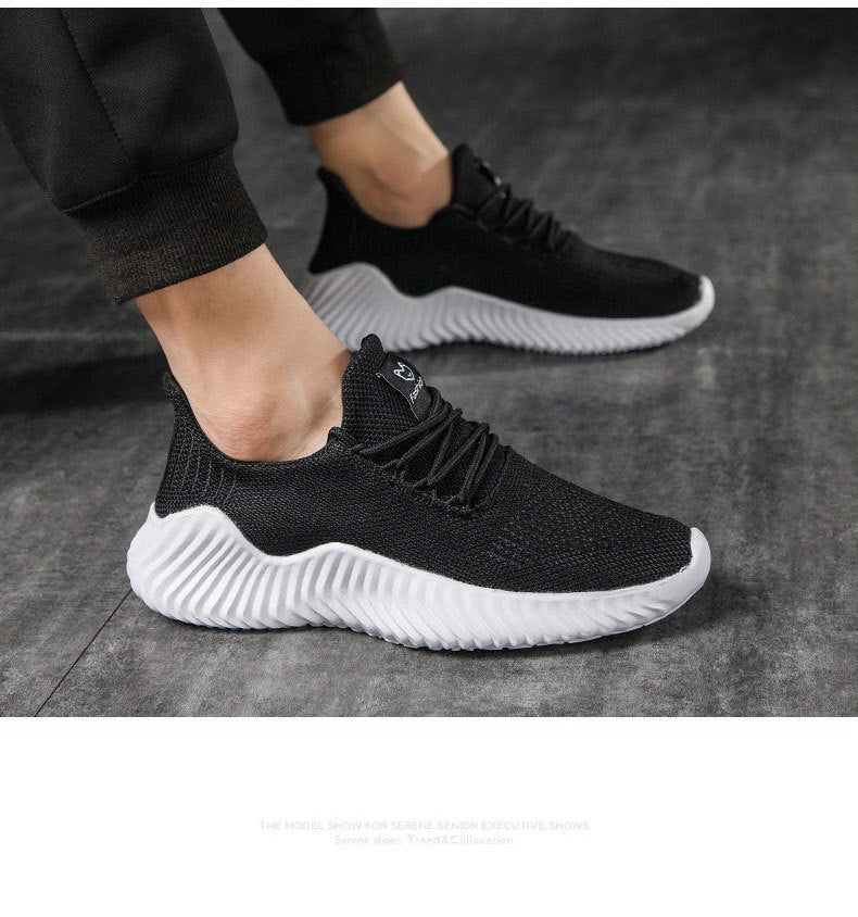 Runner Men's Sneakers - Breathable Lightweight Gym & Casual Shoes