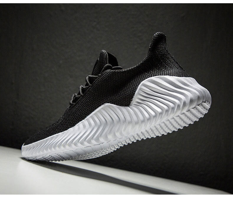 Runner Men's Sneakers - Breathable Lightweight Gym & Casual Shoes